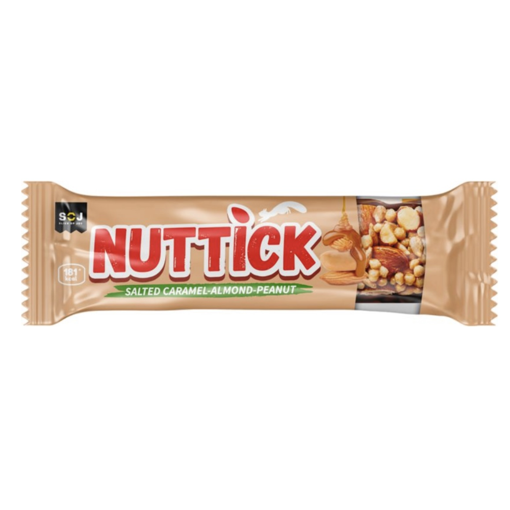 Батончик Nuttick с миндалем и арахисом 35 гр