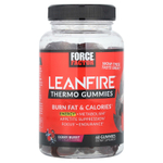 Force Factor, LeanFire® Thermo Gummies, Berry Burst, 60 жевательных таблеток