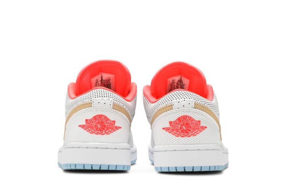 Кроссовки Jordan Air Jordan 1 Low Se "White Sesame" (Женская размерная сетка)