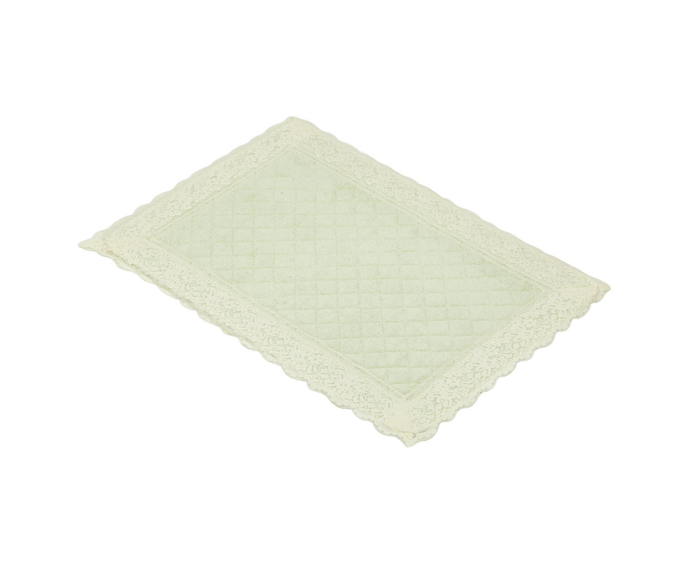 Коврик для ванной Валансье зеленый от Old Florence