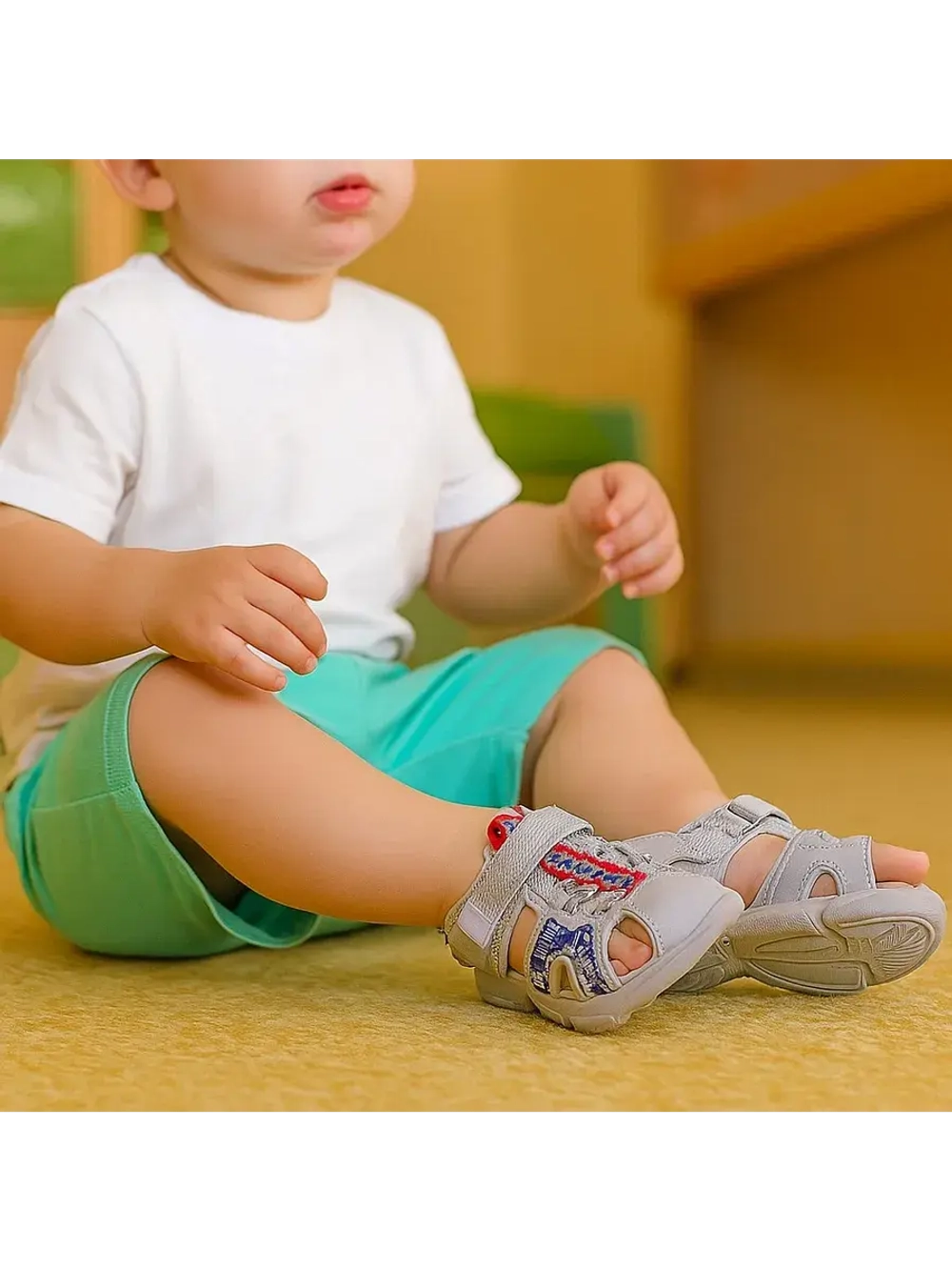 Сандалии для мальчика лето закрытые