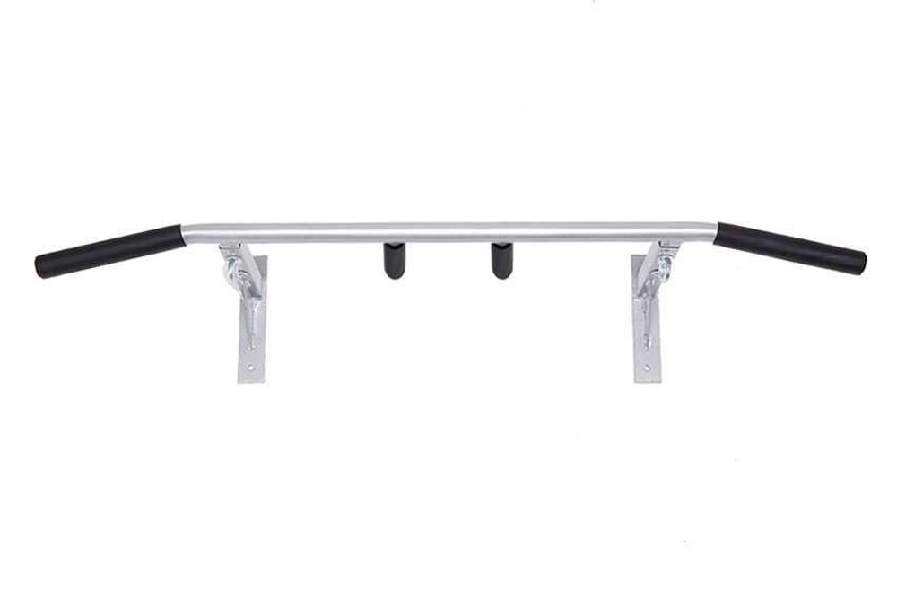 Турник Школьник наддверный "3 хвата" серый