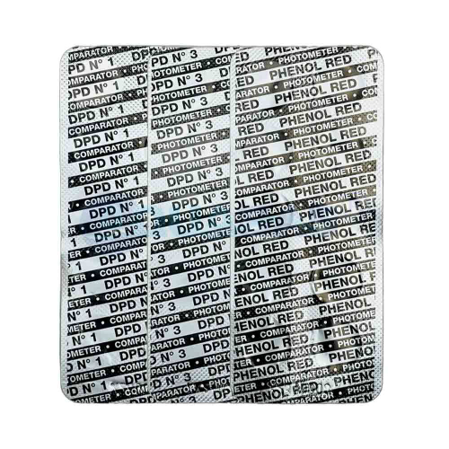 Набор таблеток для фотометра DPD3 Total Cl Общий хлор (10 шт),DPD1 Свободный хлор (10шт), Phenol Red, Ph-ПШ (10 шт)