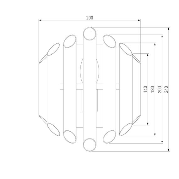 Настенный светильник Bogates Castellie 361/1