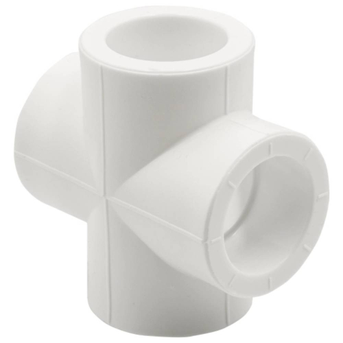 Крестовина THERMOLIGHT PP-R 32 белый (10/70)