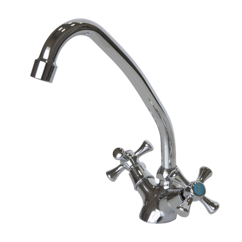 Смеситель для кухни 1/2 кер CN4242 CRON высокий пов. излив, ХРОМ