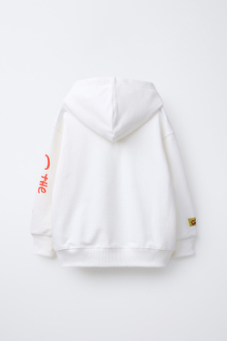 ZARA ХУДИ С ПРИНТОМ THE SIMPSONS ™ MATT GROENING, БЕЛЫЙ