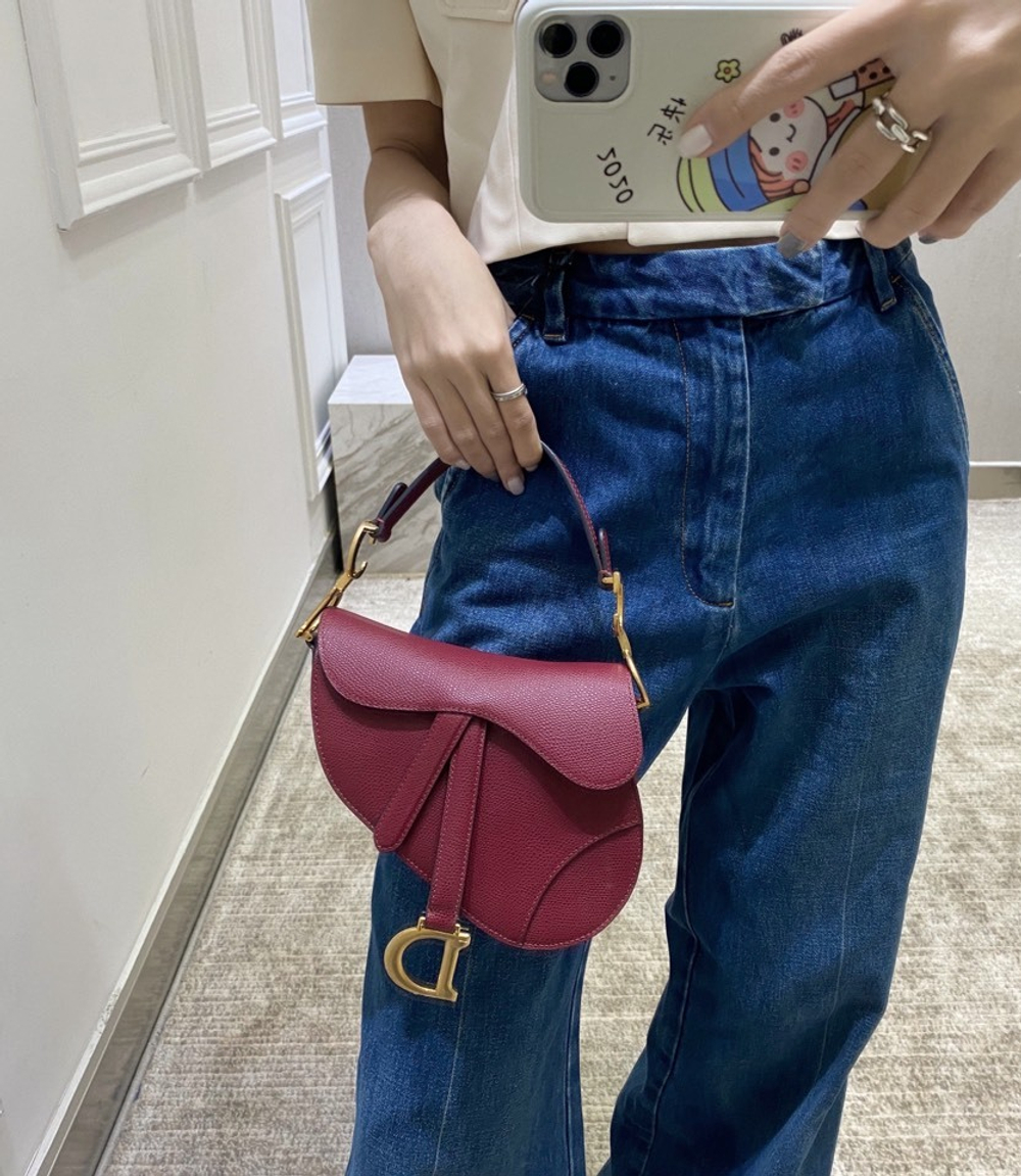 Christian Dior Saddle Bag 25 cm