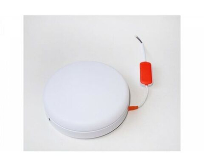 Настенный потолочный светильник круглый 24W ,защита IP20, корпус из металла, цвет- белыйый, 170х170х45мм Накладной св-к 24W 6400K 2400Лм Рабочая температура от-40 до +50С