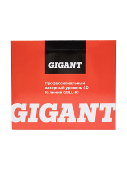 Профессиональный лазерный уровень Gigant 4D 16 линий GBLL-10