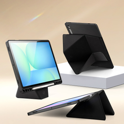 Складной чехол книжка от Dux Ducis для Samsung Tab S10 Lite, Tab S10 FE, Tab S9 и Tab S9 FE, серия Vers Series Case, с магнитным держателем Pencil и функцией автоматического перехода в спящий режим