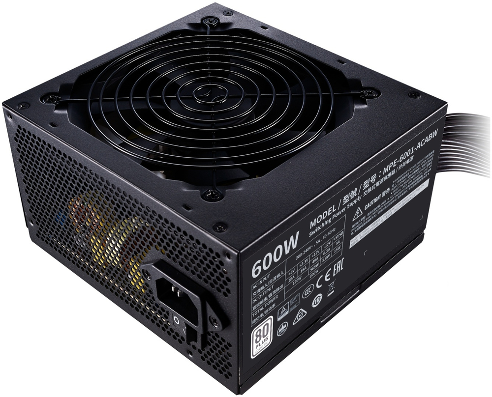 Блок питания Cooler Master MWE White 600 V2 MPE-6001-ACABW-EU 600 Вт