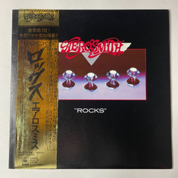 Винтажная виниловая пластинка LP Aerosmith Rocks (Japan 1976) (Obi) Sick As A Dog