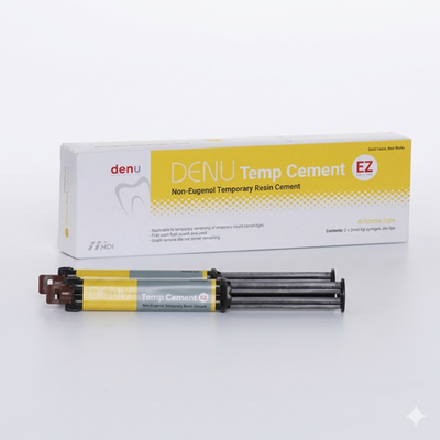 Цемент стоматологический временный без эвгенола; Denu Temp Cement EZ