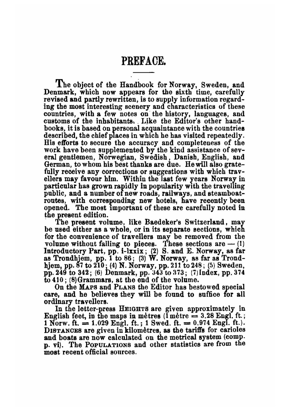 Norway, Sweden, and Denmark. handbook for travellers | K. Baedeker