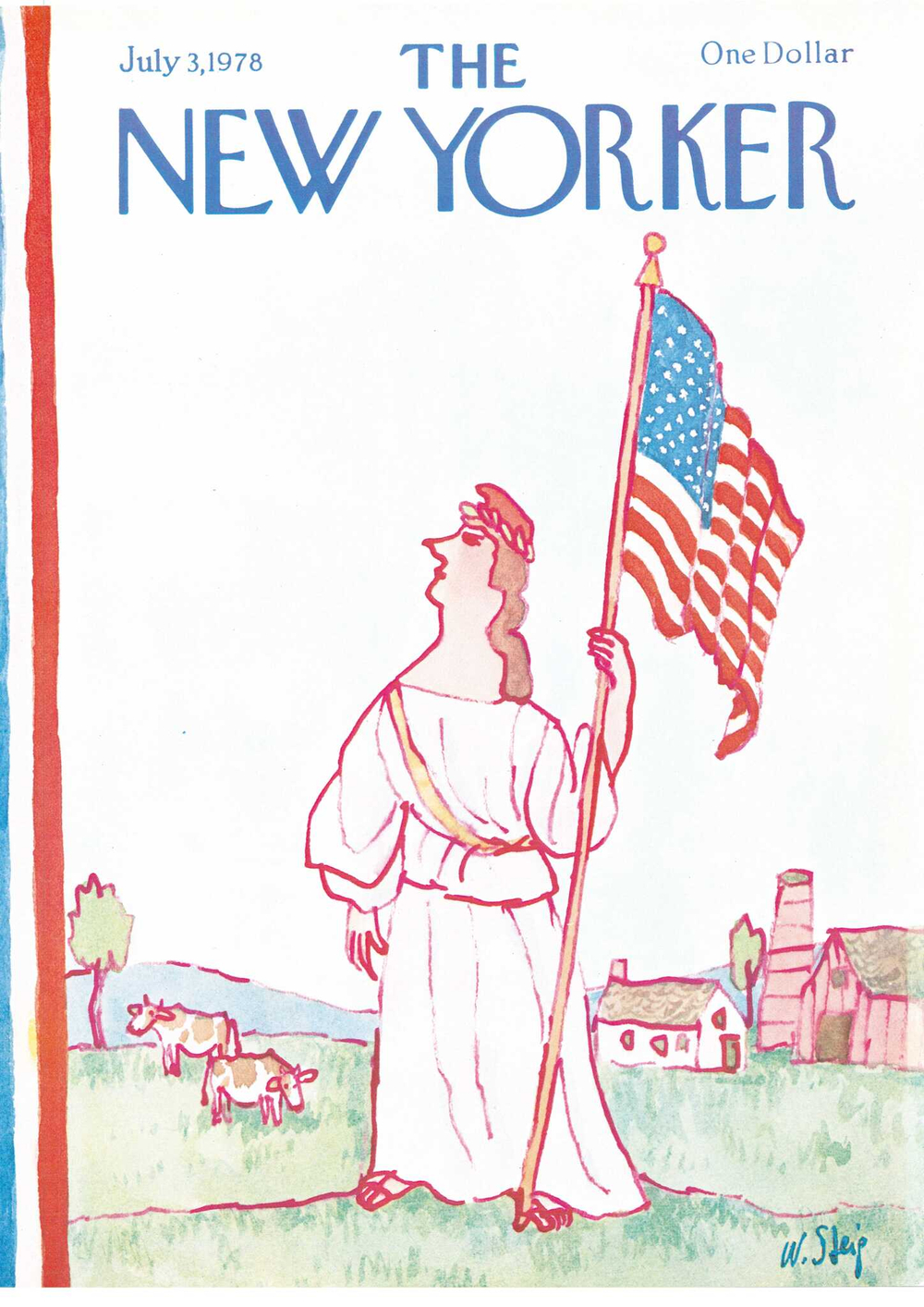 Журнал The New Yorker 03-07-1978, обложка