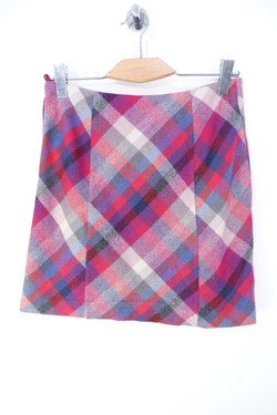 Юбка H&M в клетку 44 размер