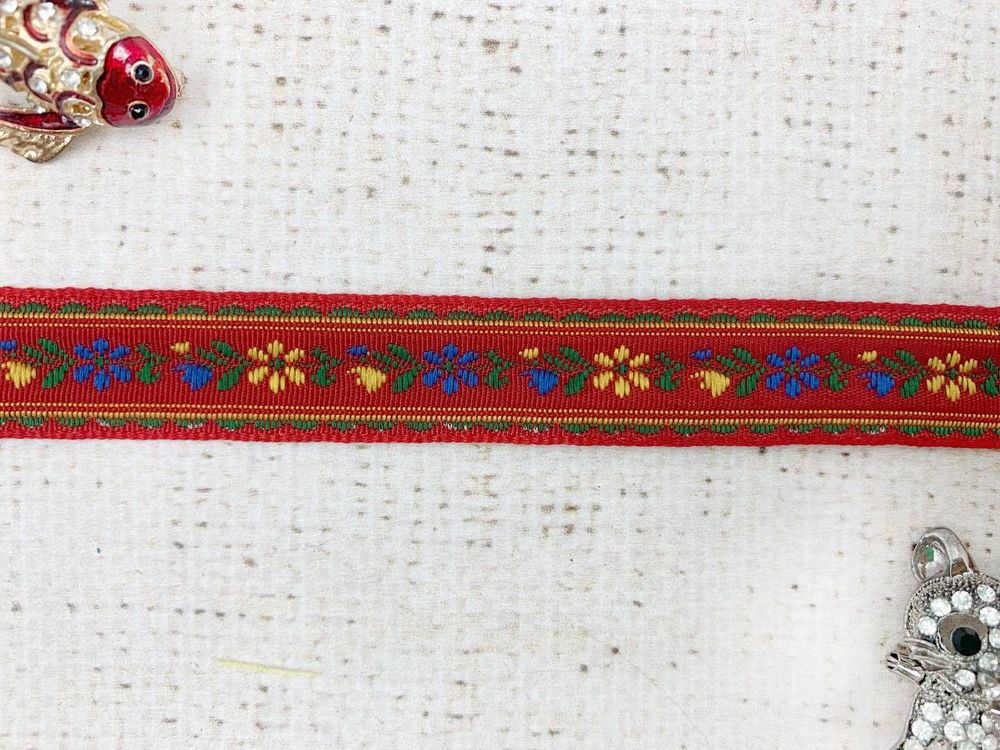 Тесьма жаккард, ш. 1,8 см