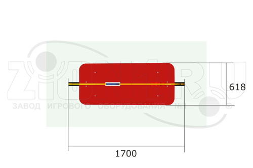 Скамейка детская «Скорая помощь»