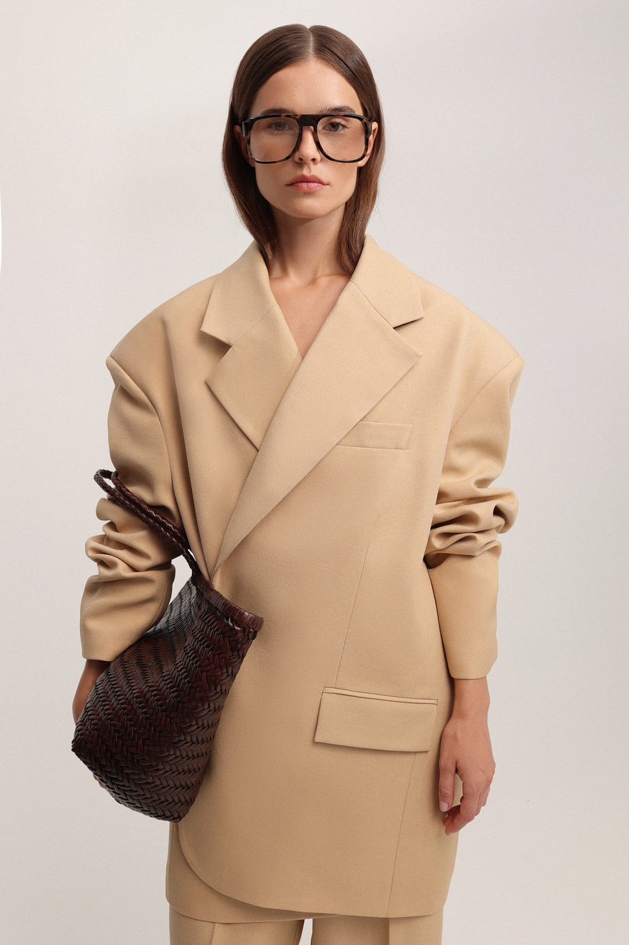 Жакет объемный