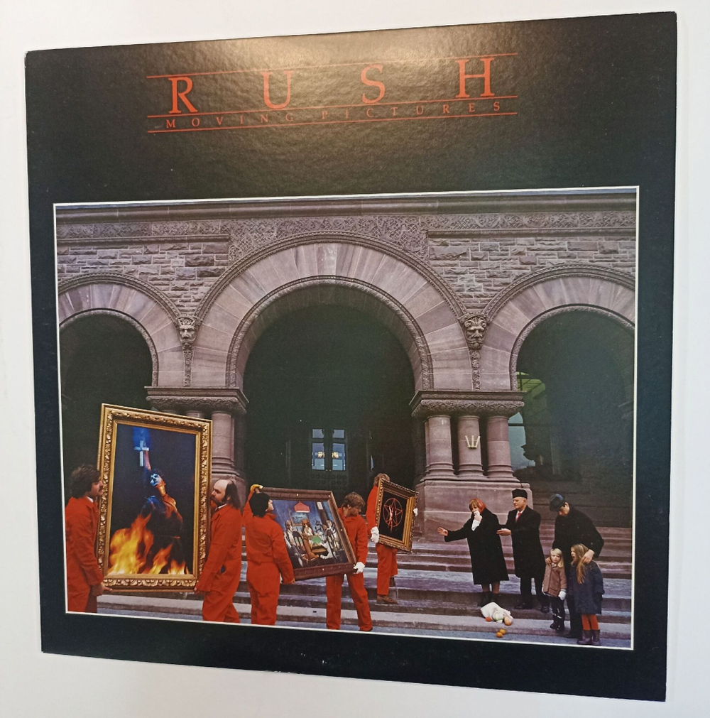 Винтажная виниловая пластинка Rush Moving Pictures (Japan 1981)