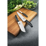 Нож разделочный, лезвие 15 см, черный в блистере, Victorinox