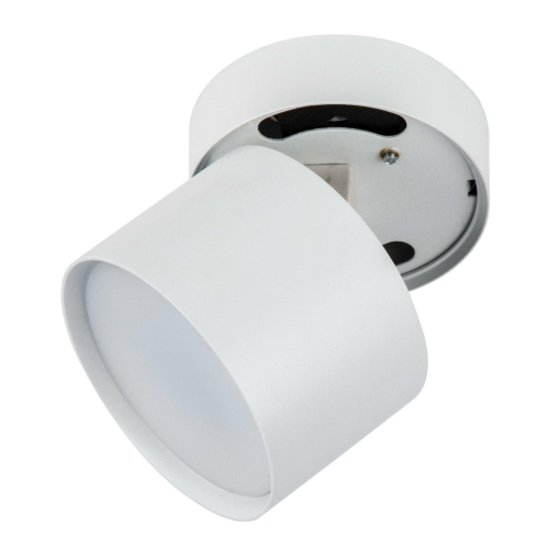 DLC-S615 GX53 WHITE Светильник декоративный накладной, серия Sotto. Без лампы, цоколь GX53. Металл. Белый. TM Fametto