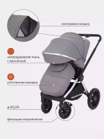 Коляска детская MOWBaby "TILDA" (2в1) MB064 Grey