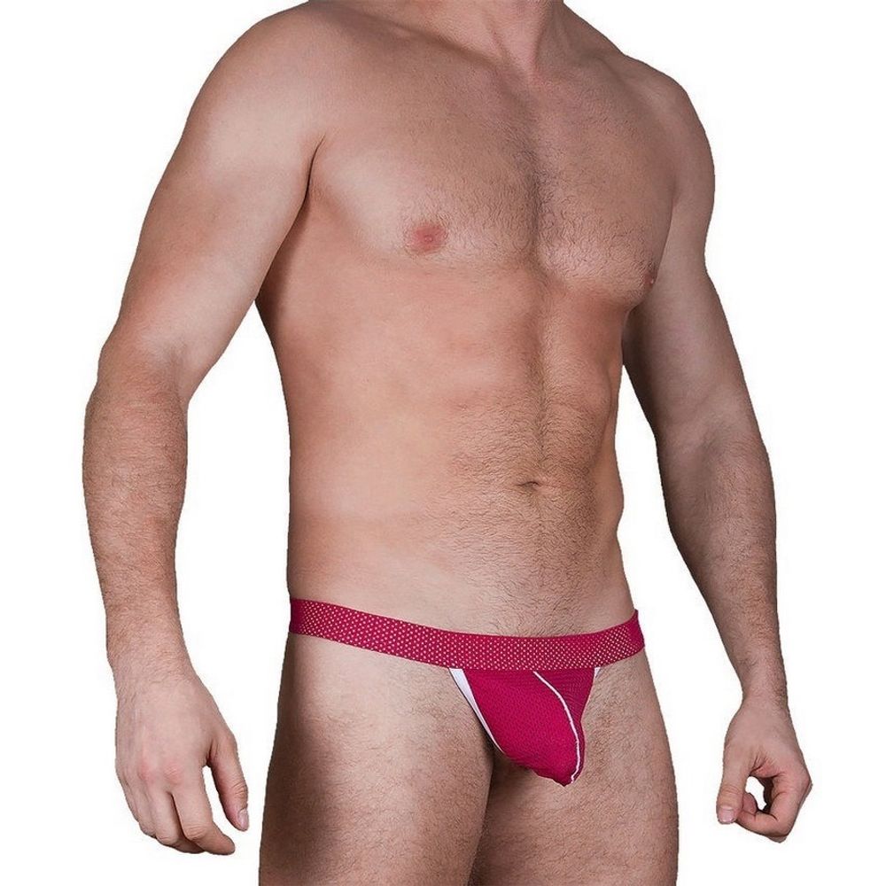 Мужские трусы джоки бордовые Sesmik Active