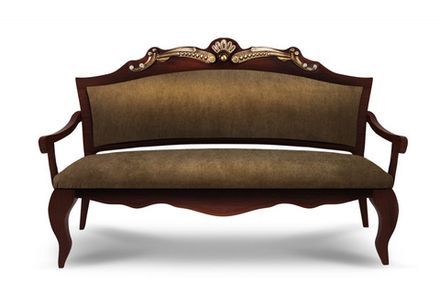 Диван Император-Люкс ясень (№3,60 Velvet-Lux,Ткань Vilvet Lux)