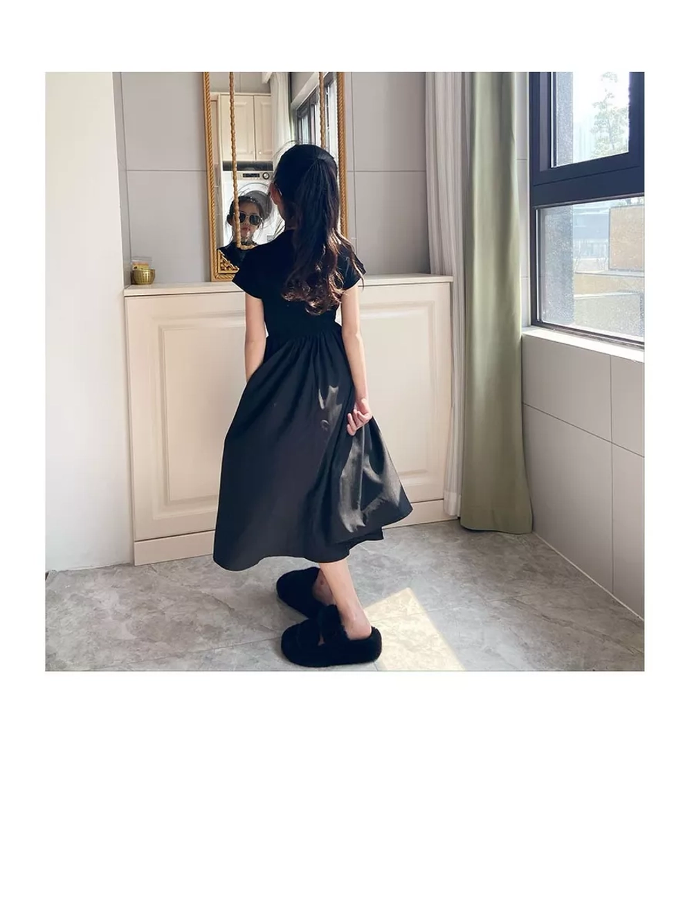 Платье длинное