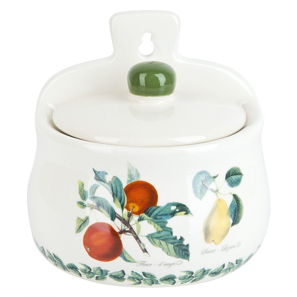 Солонка навесная " " 12х9х12,5см v=450мл (керамика) (подарочная упаковка)