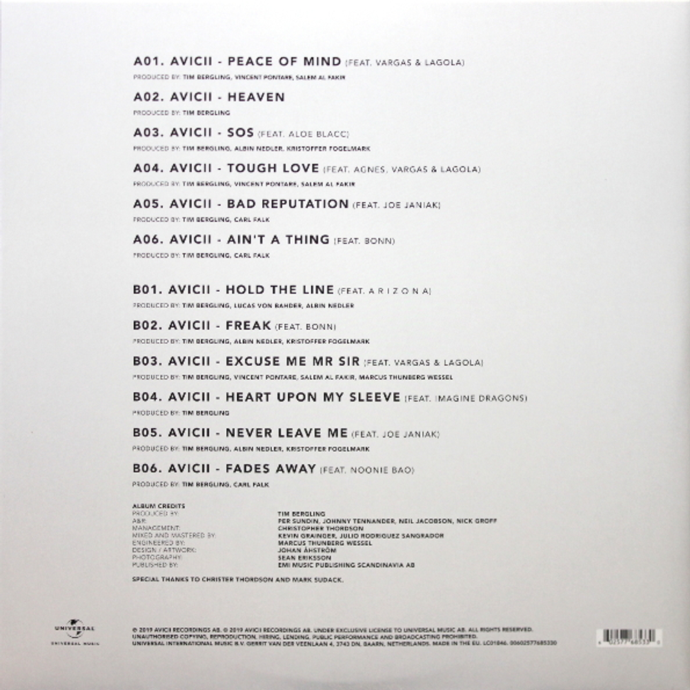 Avicii / Tim (LP)