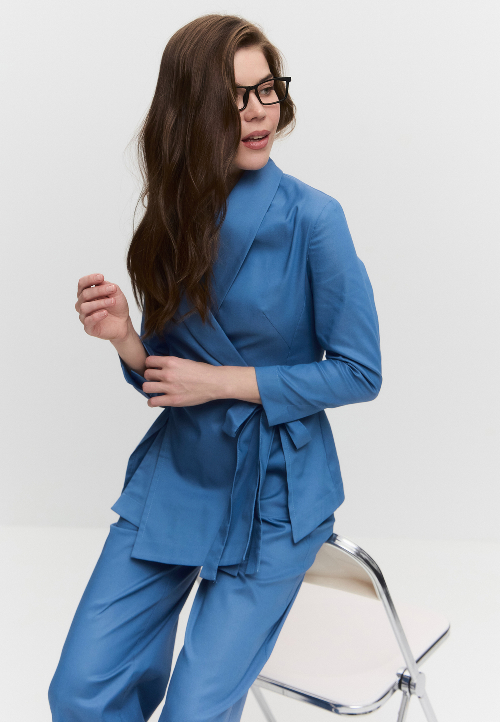 Жакет с запахом