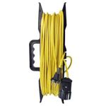 Удлинитель шнур на рамке, 20м, 1 гнездо, ПВС 2*0.75, 1300Вт, Союз, 481S-5102---