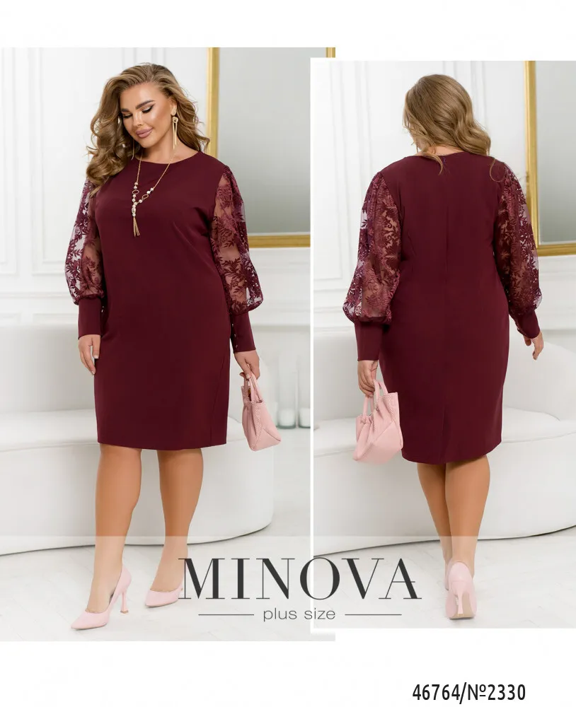 Платье 2330-марсала Minova