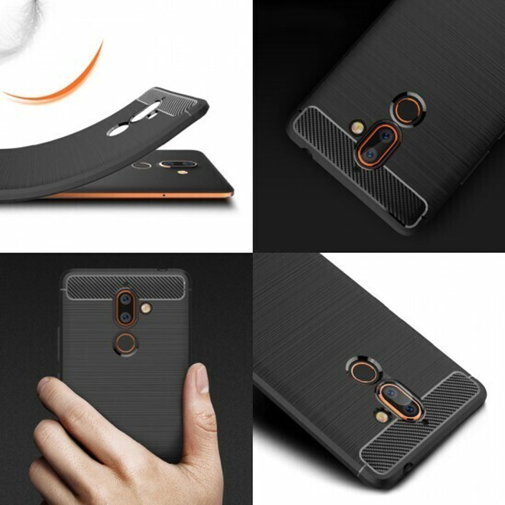 Противоударный чехол для Nokia 7, 009508 Темно-синий