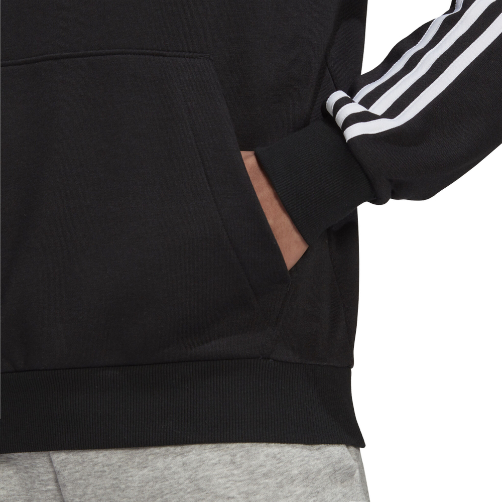 Мужская кофта теннисная adidas 3 Stripes French Terry Hoody Men - Black