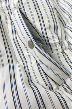 Пуховик Stussy Stripe Down Bone