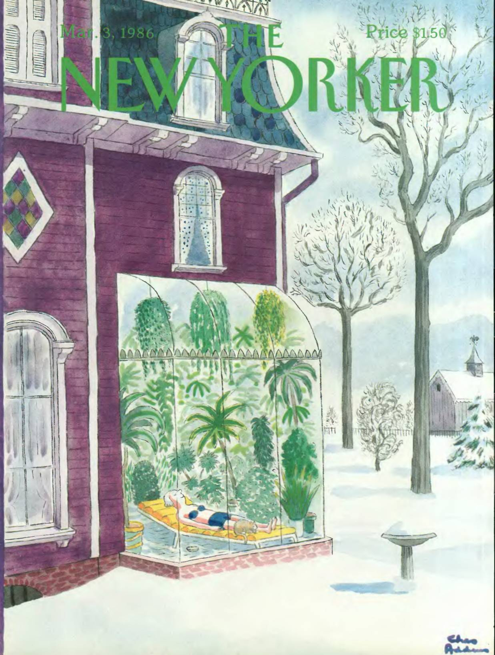 Журнал The New Yorker 03-03-1986