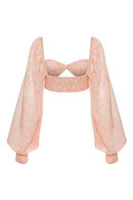 Топ с длинным рукавом BAHAMAS Жёлтый