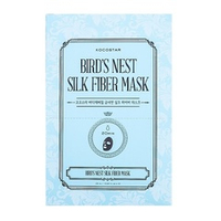 Маска для лица с экстрактом ласточкиного гнезда Kocostar Bird’s Nest Silk Fiber Mask 5шт