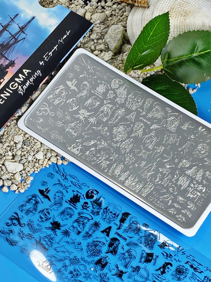 Пластина для стемпинга Enigma Stamping №033