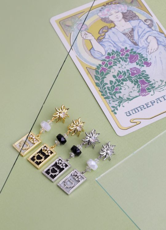 Моно-серьга ИМПЕРАТРИЦА ТАРО