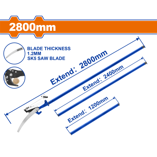 Штанговый сучкорез 2800 мм (8) WADFOW WPR4701