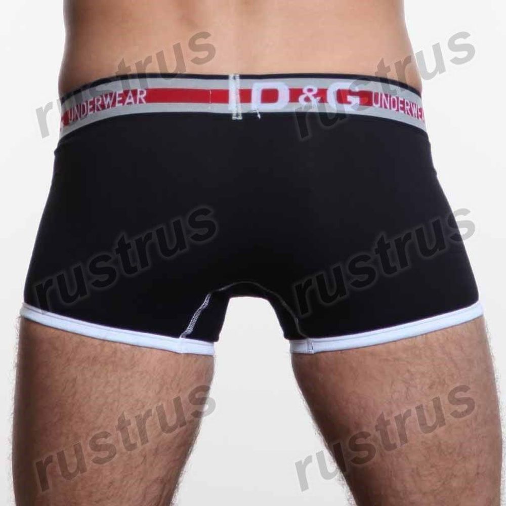 Мужские трусы хипсы черные Dolce&amp;Gabbana