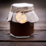 Бонбоньерка с медом на свадьбу, стиль "Рустик"