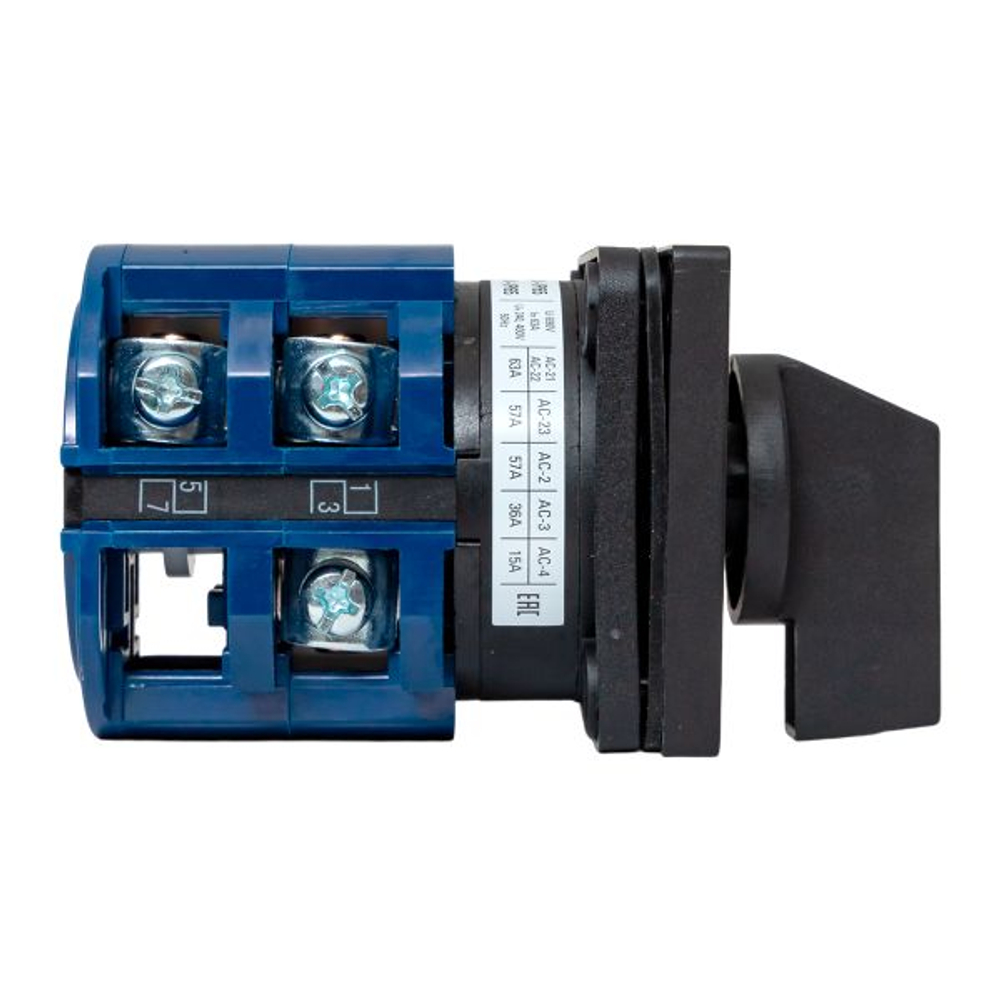 Переключатель кулачковый ПК-1-13 63А 3P «0-1» IP65 EKF