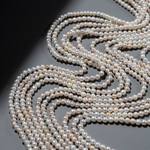 Жемчуг культивированный овальный, микс, 4,5*3,5мм