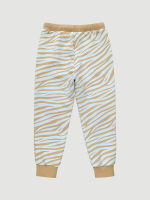 Джоггеры Mjölk Зебра голубая